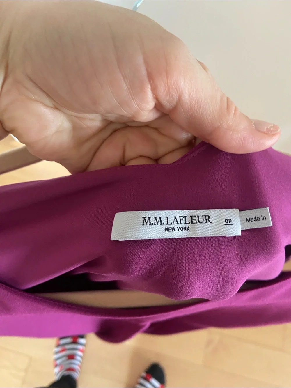 M.M LAFLEUR Jillian Dress in Berry - Picture 9 of 11